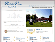 Tablet Screenshot of prairieviewcampus.com